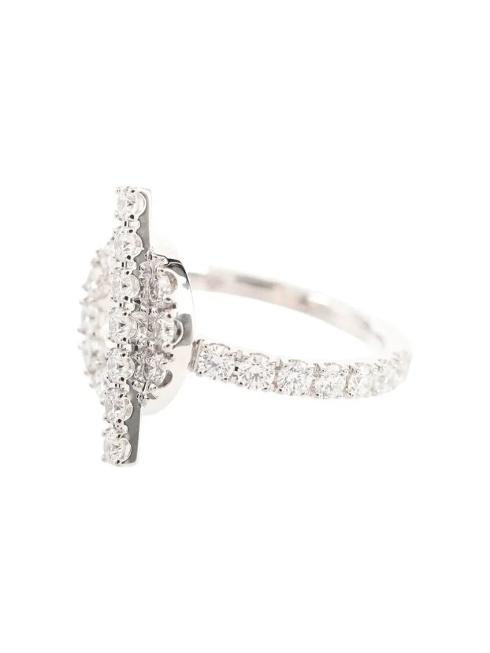 Hermes Ring Finesse White Gold
